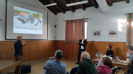 Predstavitev projekta krajanom; Vir: Občina Sežana